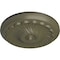 Ekena Millwork Flower Spiral Ceiling Medallion (Fits Canopies up to 2"), 12 1/4"OD x 2 1/4"P, Painted Turtle CM12FLPTF - alternate 6